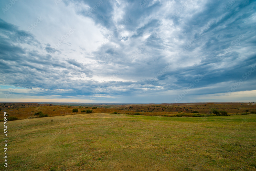Wide Texan rural landscape