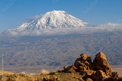 Mount Ararat in the Eastern Turkey photo