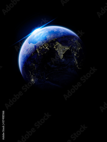 Fototapeta Naklejka Na Ścianę i Meble -  earth in space