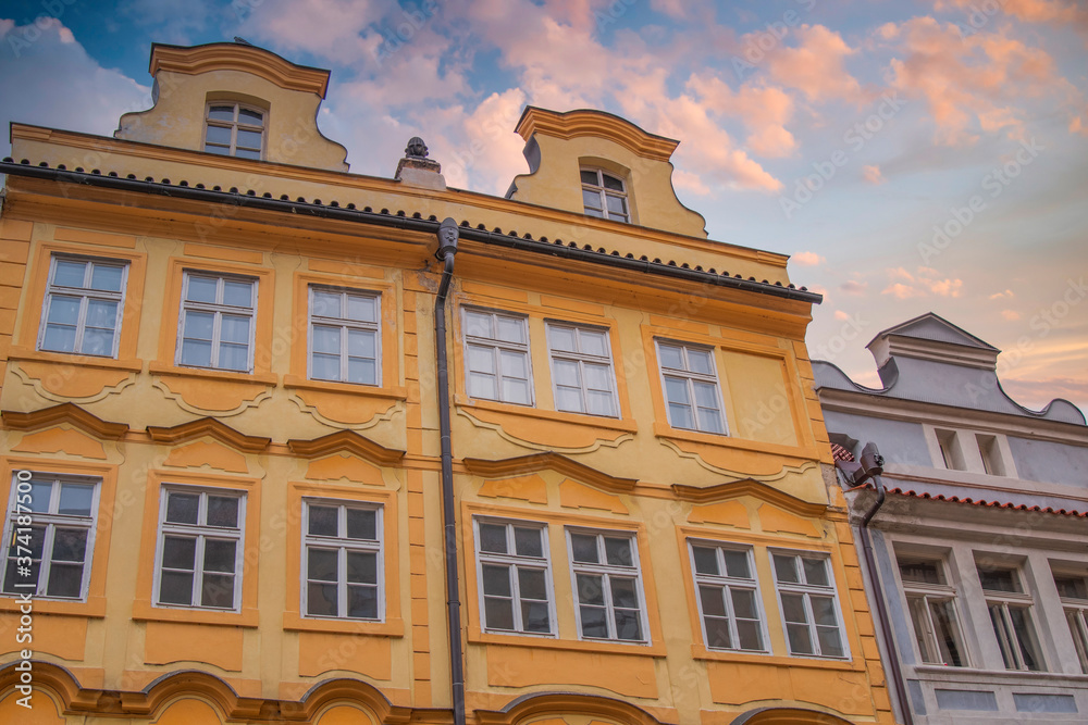 Fototapeta premium beautiful old streets of Prague.