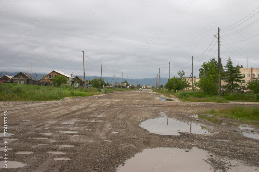 country road after rain
Tauisk
Magadan & region