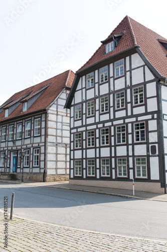 Fachwerkhaus in Herford, NRW, Deutschland