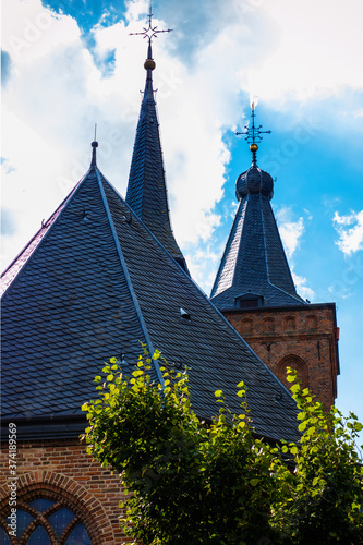 Detail of a building in Scherpenzeel, Netherlands
 photo