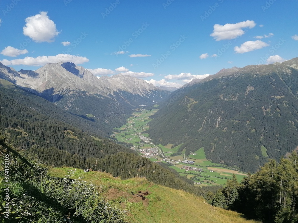 Fototapeta premium mountain landscape in the alps