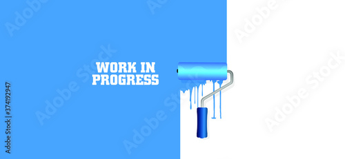 Work in progress background	