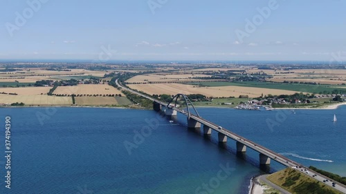 Wallpaper Mural Brücke über den Fehmarnsund an der Ostsee Torontodigital.ca