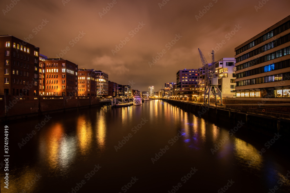 Fototapeta premium Traditionshafen Hamburg