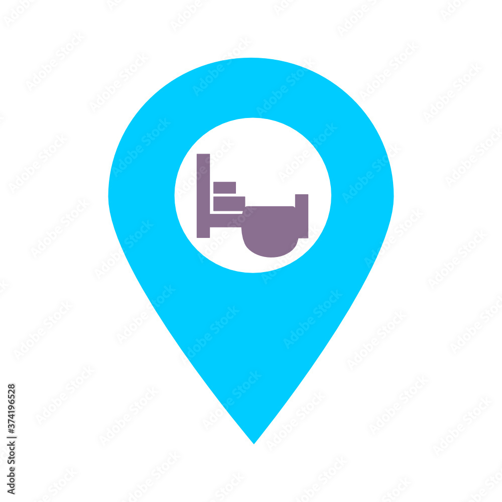 Hotel location map pin pointer icon. Element of map point for mobile concept and web apps. Icon for website design and app development. Premium hotels, lodging, flat icon sign. Hotel location map pin pointer icon. Element of map point for mobile concept and web apps. Icon for website design and app development. Premium hotels, lodging, flat icon sign.