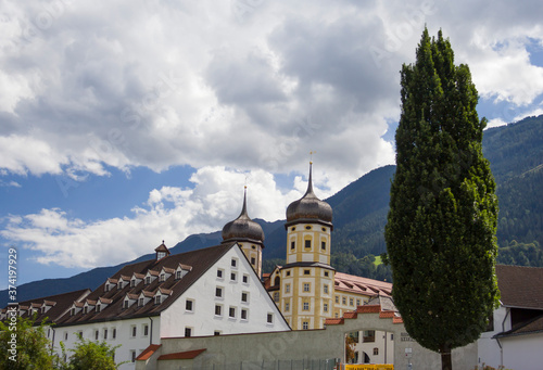 Stift Stams  a baroque Cistercian abbey in the municipality of Stams  state of Tyrol  Austria. 