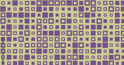 Abstract Color Halftone Dots generative art background illustration