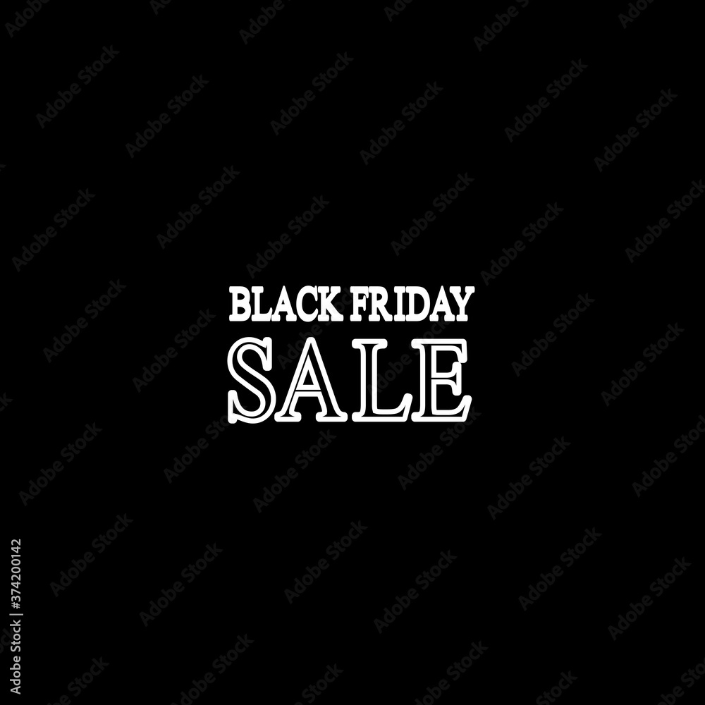 Vector posters for advertisement Black Friday