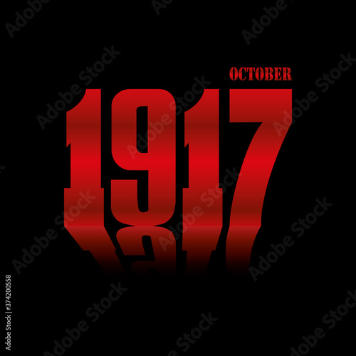 The great socialist October revolution took place 100 years ago - in October 1917.