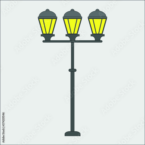 high street lamp