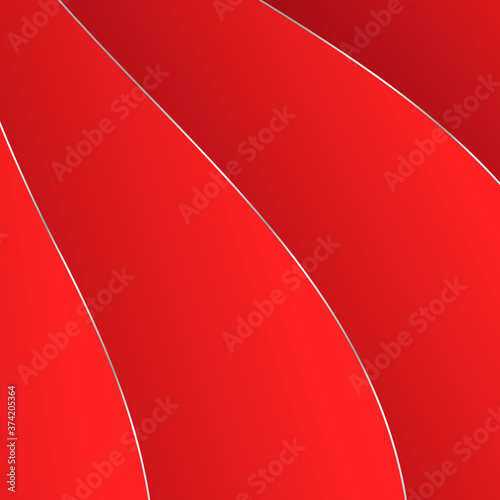 Vector illustration of wide curved stripes with a smooth gradient. background