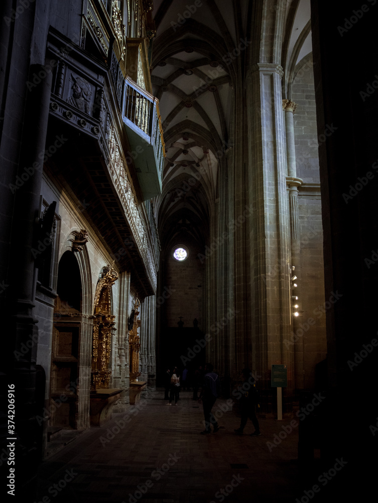 Pasillo catedral Astorga