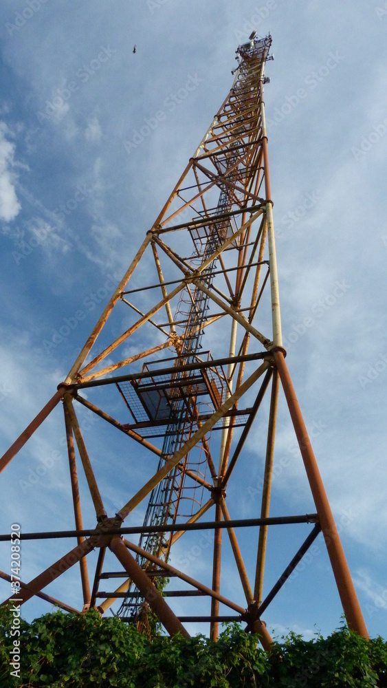 high voltage tower