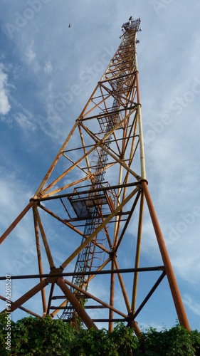 high voltage tower