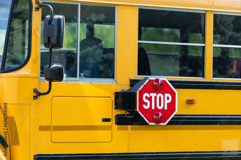 School bus children educational transport