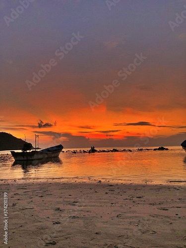 Amanecer en Ko Phangan, Tailandia