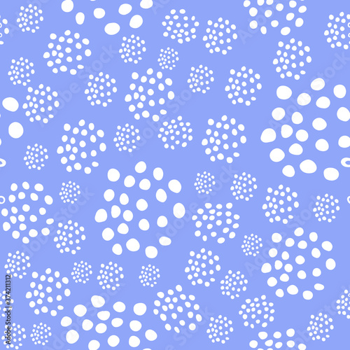 Hydrangeas in Dots