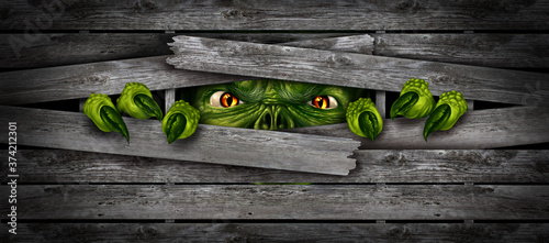 Halloween Monster Background photo