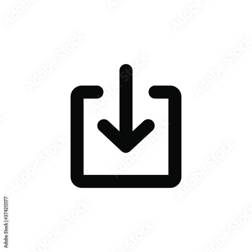 Download files icons vector set for web site or application