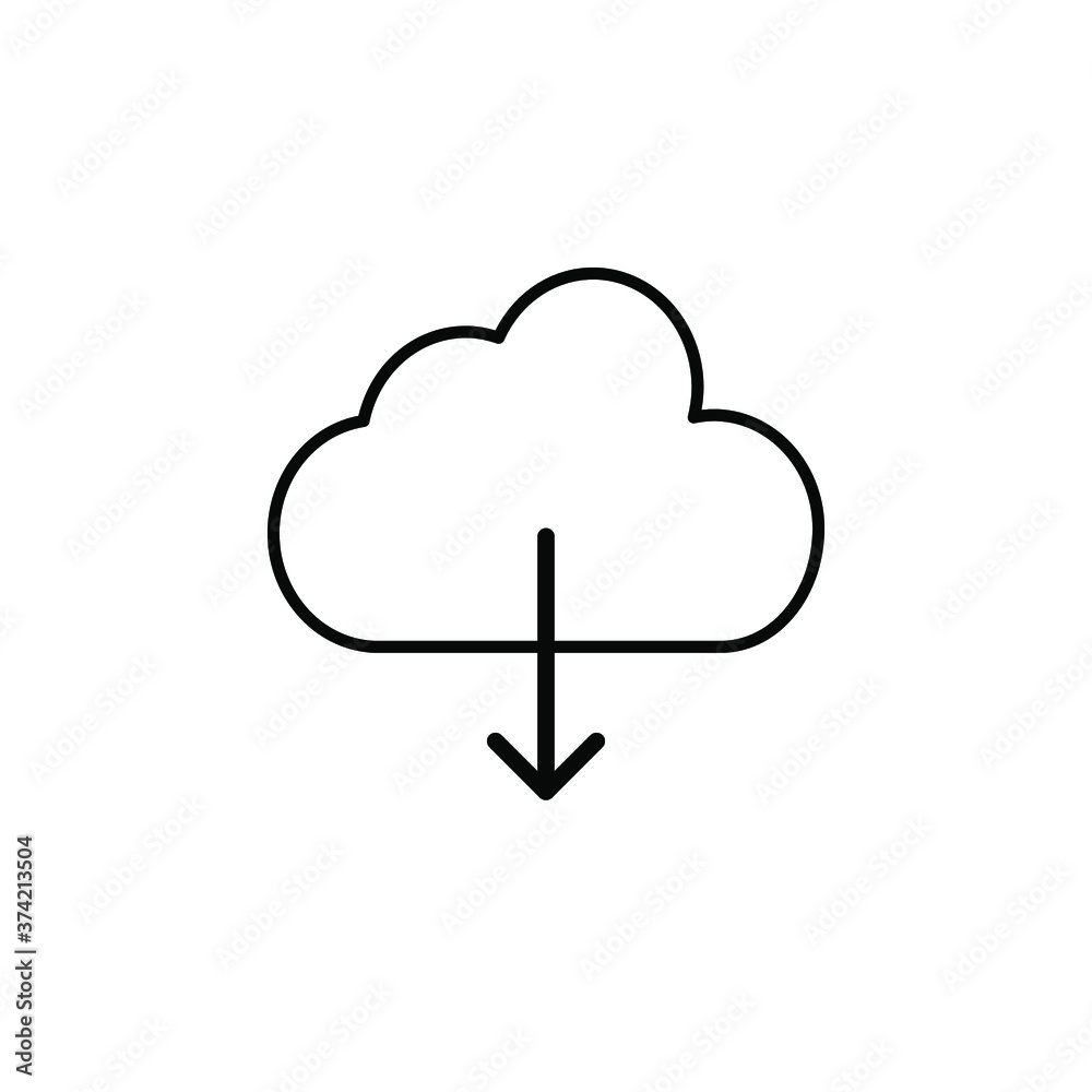 Download files icons vector set for web site or application Download files icons vector set for web site or application