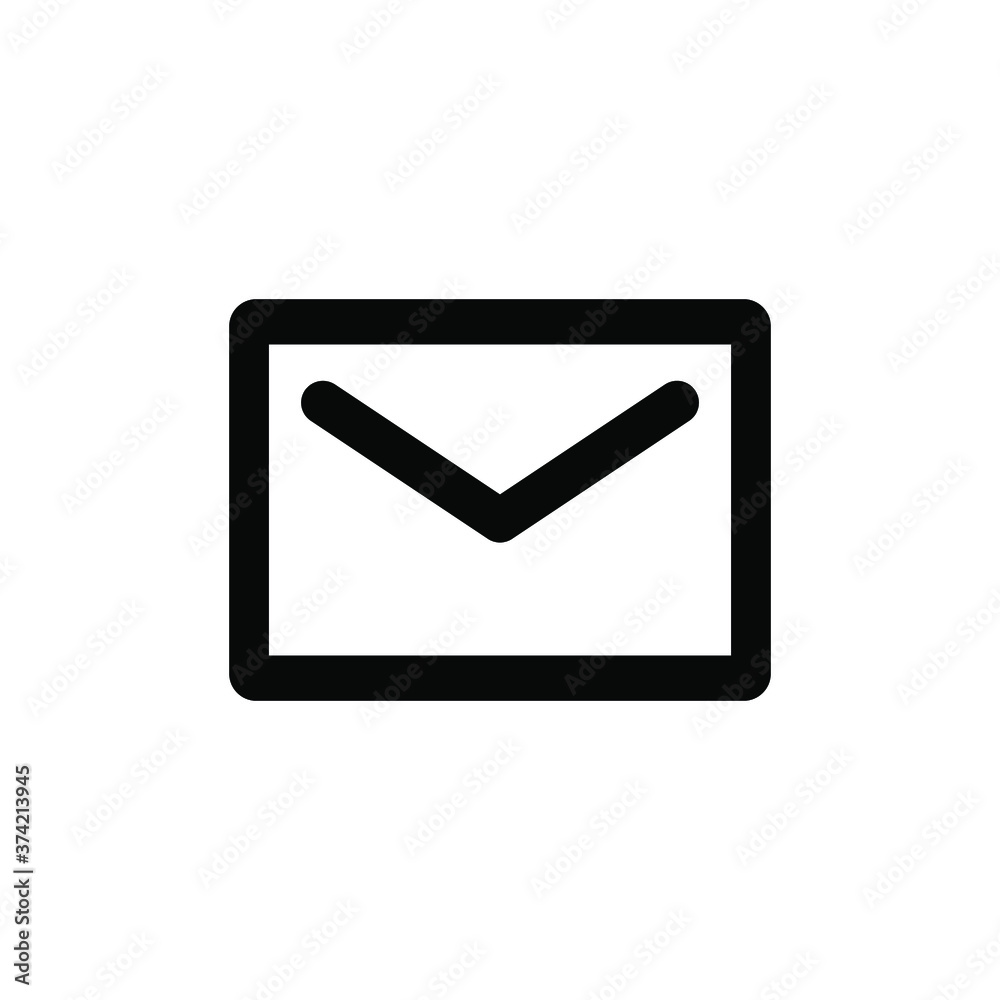 Message and envelope icon vector collection Message and envelope icon vector collection