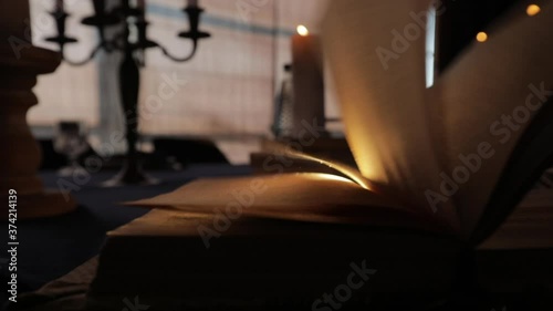 Flipping through an old spell book