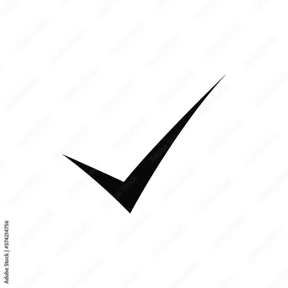 Check mark vector icons. Checklist icon symbol. Check mark vector icons. Checklist icon symbol.