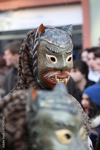 Fototapeta Naklejka Na Ścianę i Meble -  Le carnaval en Forêt noire