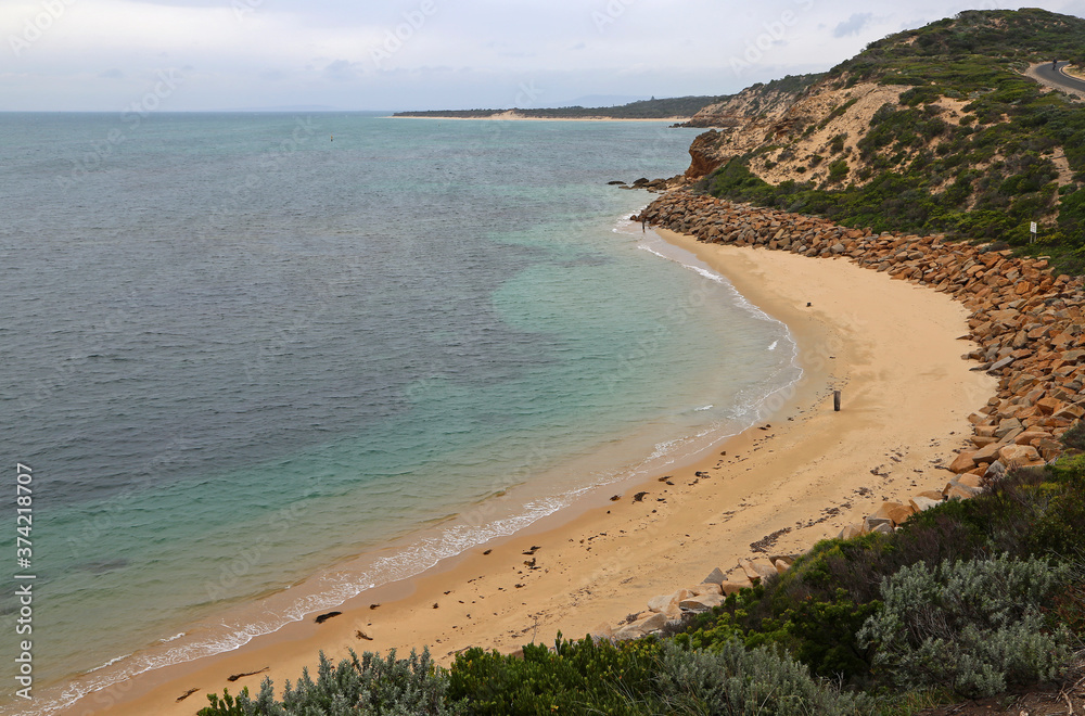 The beach on Point Nepean - Victoria, Australia