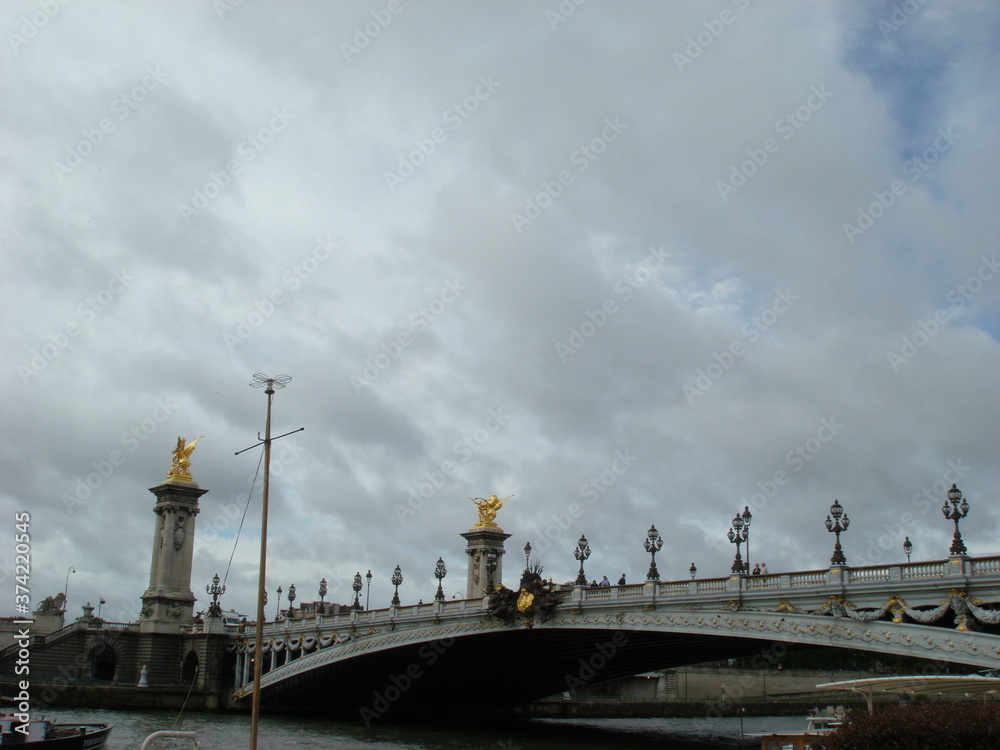 Fototapeta premium bridge over the river
