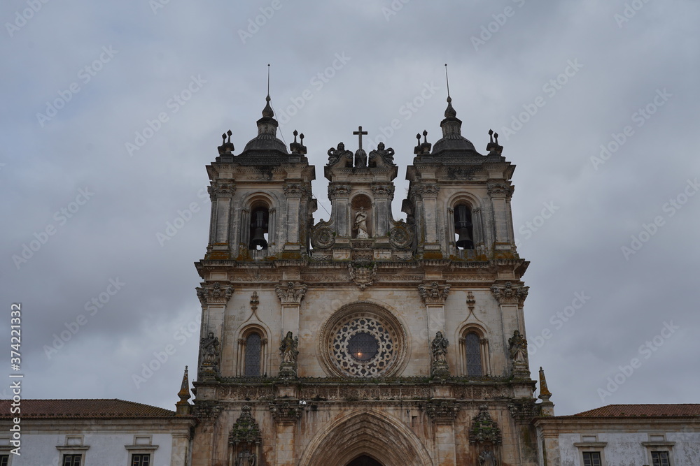Fototapeta premium Alcobaca, Monastery in Portugal.. UNESCO World Heritage Site.