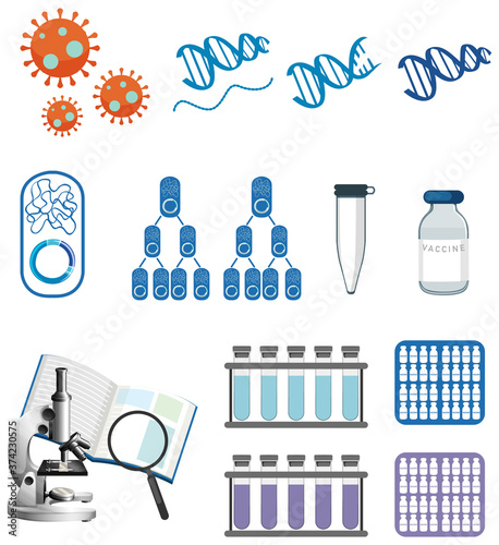 Set of structure of vaccine for anti coronavirus