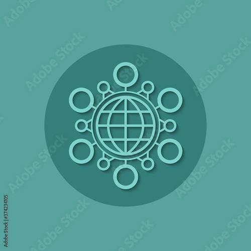 Wallpaper Mural Technology logo illustration Torontodigital.ca