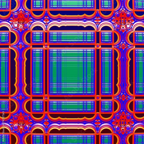 computer generated pattern. Suitable for banner, brochure or cover.