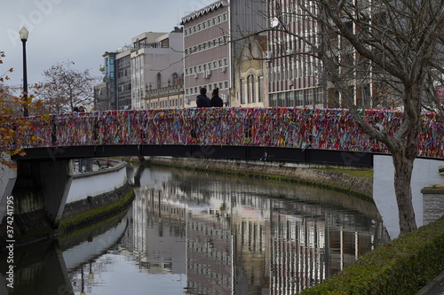 Aveiro, beautiful village of Portugal. The Venice of  Portugal.