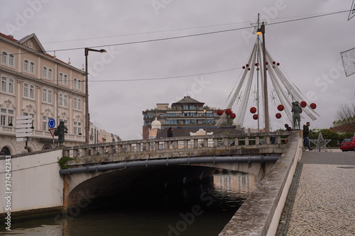 Aveiro, beautiful village of Portugal. The Venice of  Portugal.