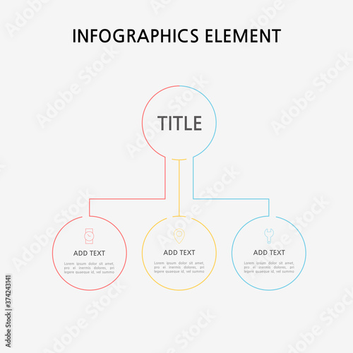 Presentation business infographics template. Vector illustration.
