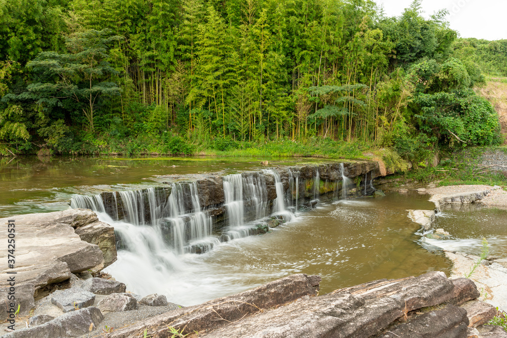 Kurotaki waterfall in Miki city, Hyogo, Japan Kurotaki waterfall in Miki city, Hyogo, Japan