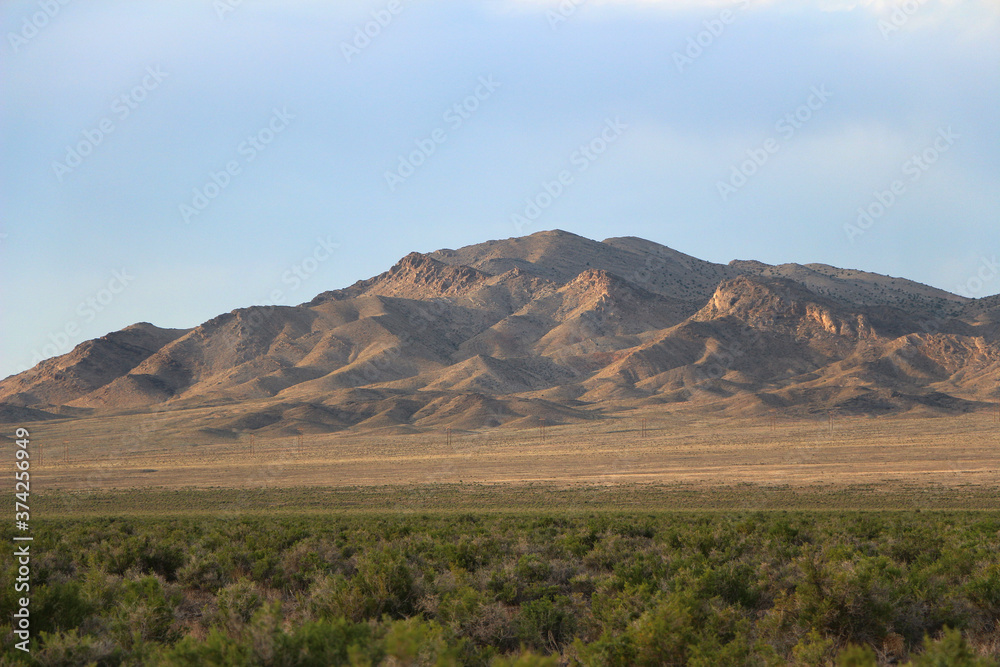 A view of the barren lands of the West Desert in Utah.