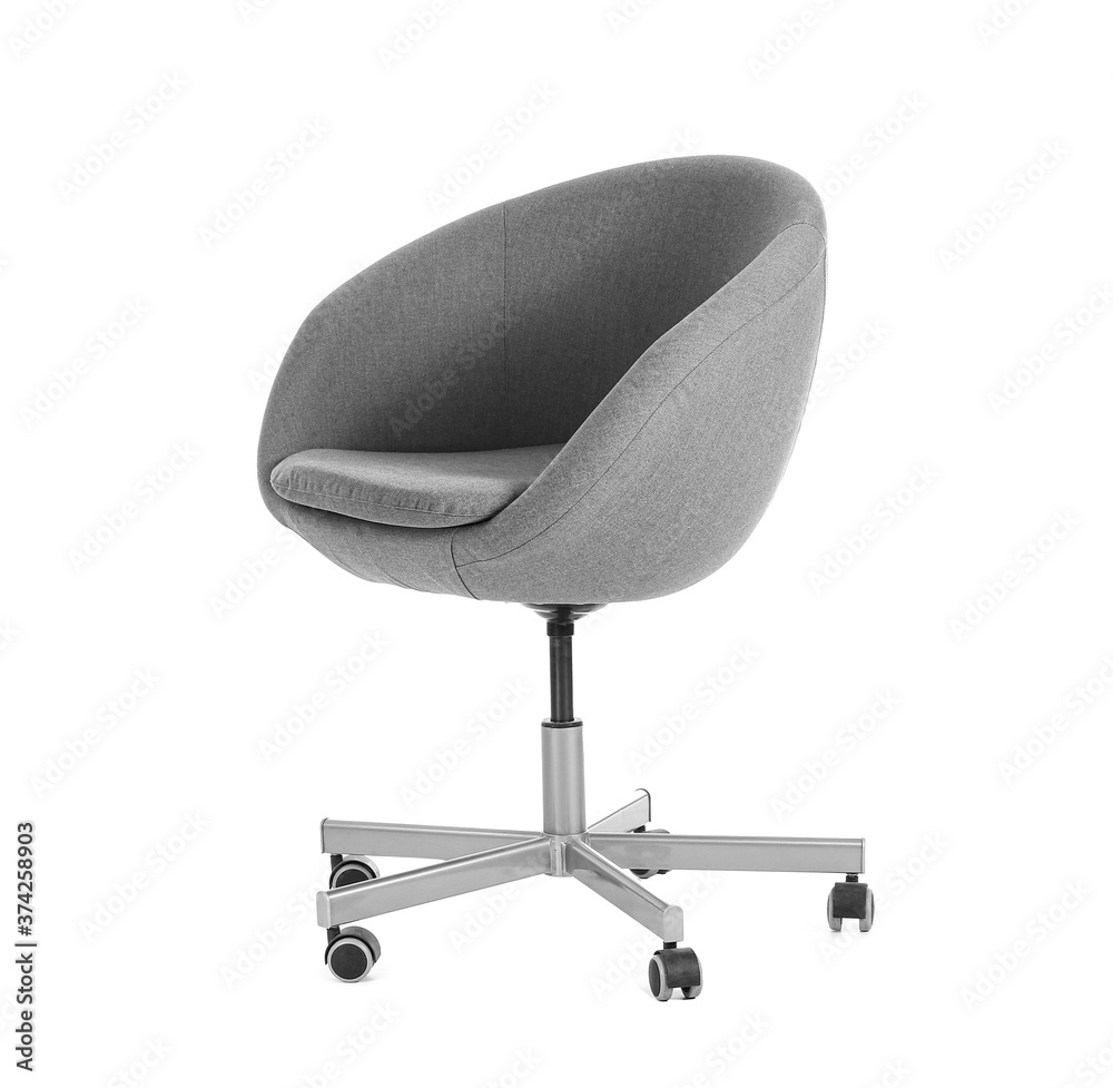 Swivel chair on white background Stock Photo Adobe Stock