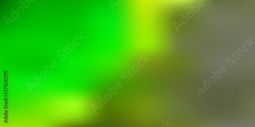 Light green vector abstract blur texture.