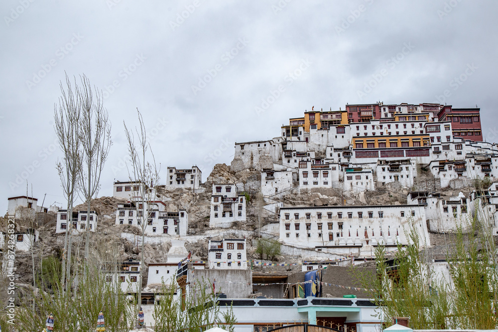 Area of Thiksey Monastery, Thiksey Gompa - Leh Ladakh , Popular Place to See in Leh Ladakh India.