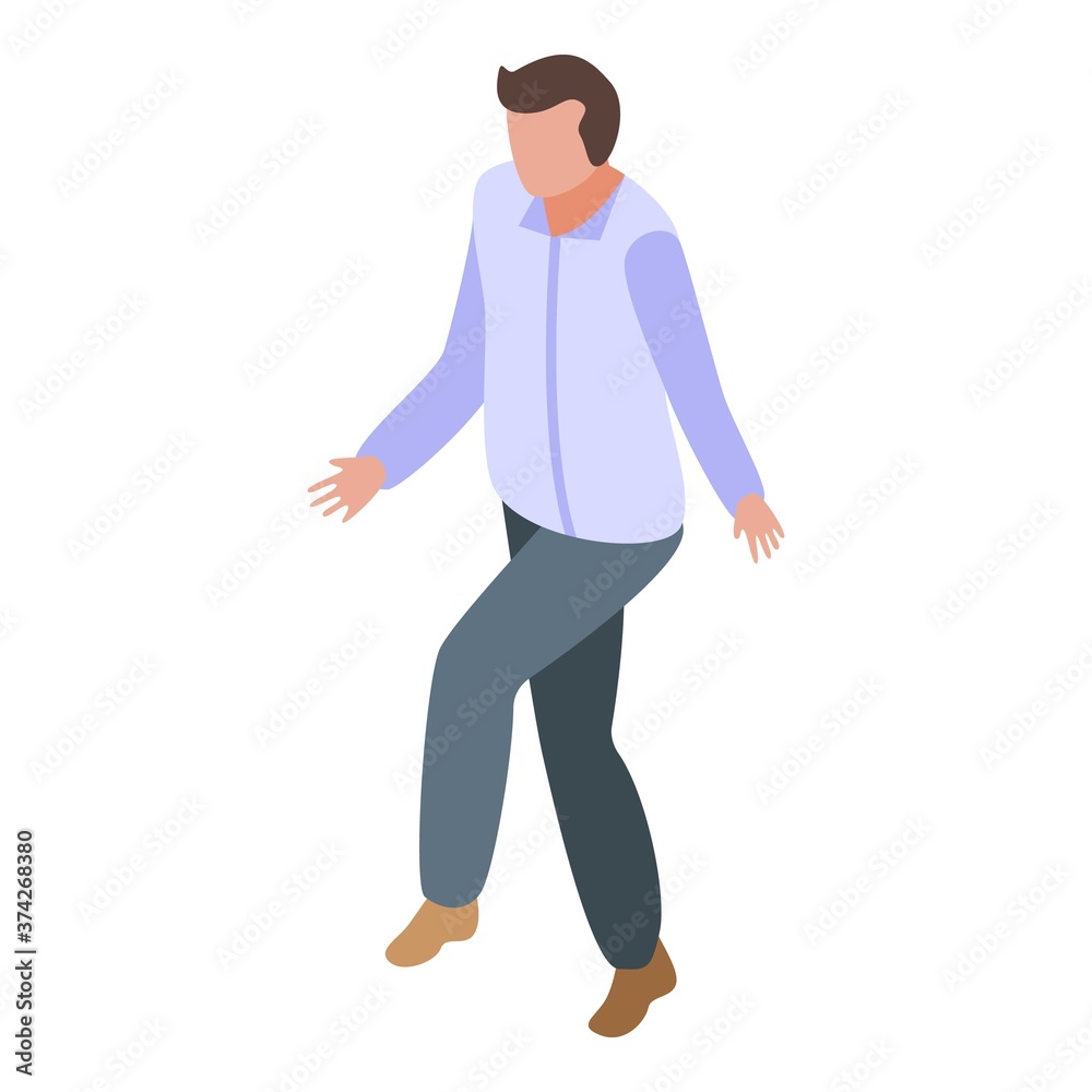 Driving school teacher icon. Isometric of driving school teacher vector icon for web design isolated on white background Driving school teacher icon. Isometric of driving school teacher vector icon for web design isolated on white background