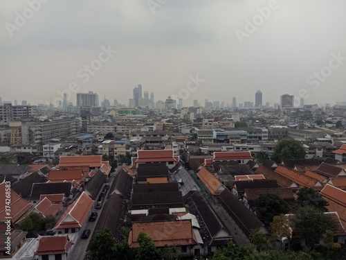 Aerial view of Bangkok city Thailand © Sheji Augustine