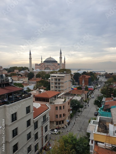 view of the city of  istanbul