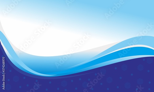 abstract blue wave background