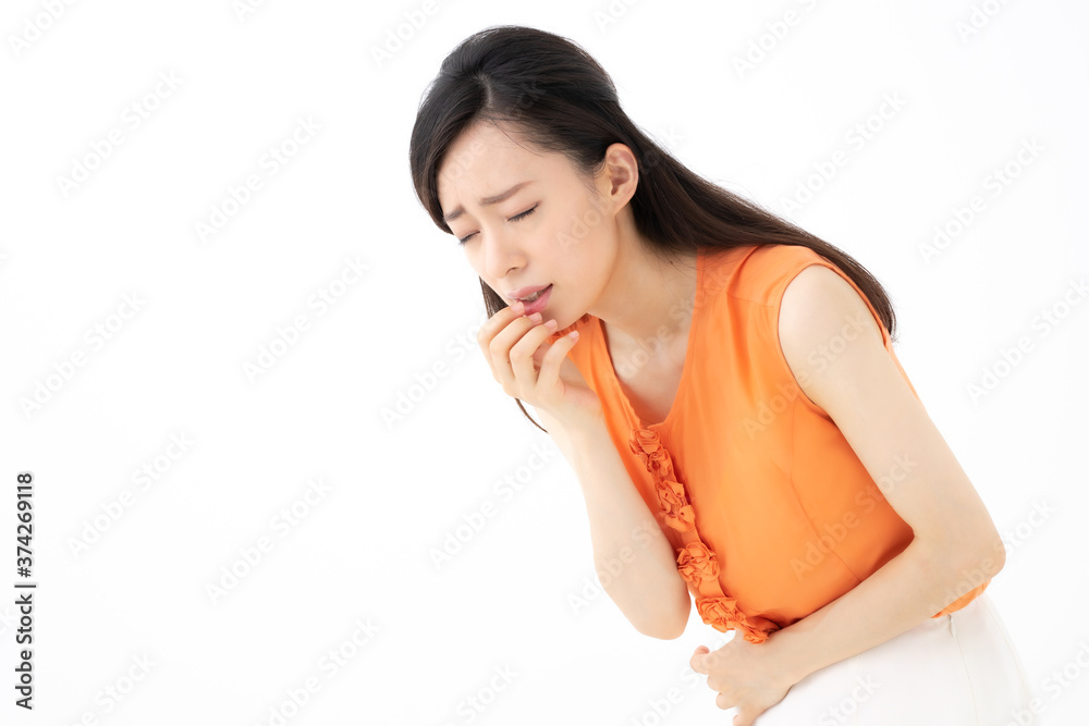 気分が悪い女性